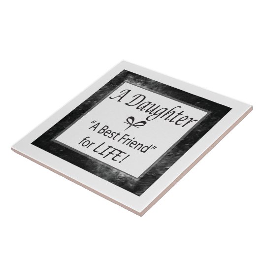Tochter, bester Freund für das Leben! Fliese (Seite)