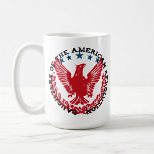 Töchter der amerikanischen Revolution Adler Patrio Kaffeetasse