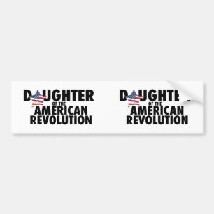 Tochter der Amerikanischen Revolution DAR Stern US Autoaufkleber