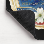 Töchter der Amerikanischen Revolution Patriot USA Mousepad (Ecke)