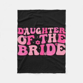 Tochter der Brautpaarsfamilie Fleecedecke