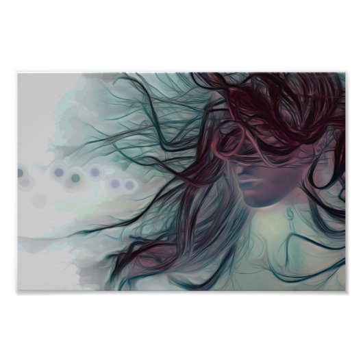 Tochter der Medusa Fotodruck (Vorne)