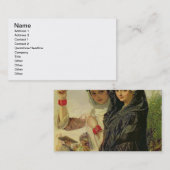 Töchter des Alhambras Visitenkarte (Vorne/Hinten)