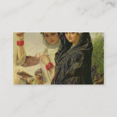 Töchter des Alhambras Visitenkarte (Rückseite)