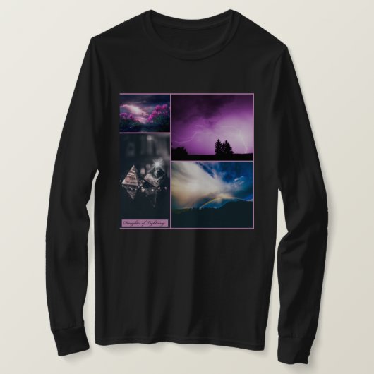 Tochter des Blitzers BLKLong T-Shirt (Design vorne)