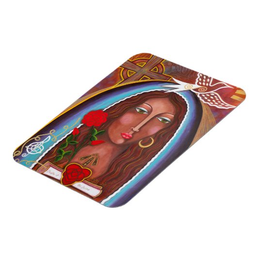 "Tochter des Göttlichen" Magnet (Linke Seite)