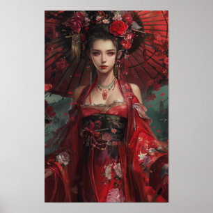 Tochter des japanischen Großkaisers Inspiriert Fa Poster