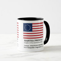 Tochter des Kaffee der amerikanischen Revolution