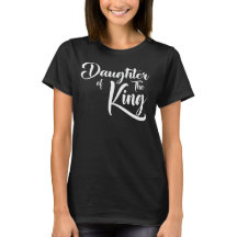 Tochter des King Black T - Shirt