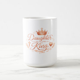 Tochter des Königs • Christliches Damen-Shirt Kaffeetasse