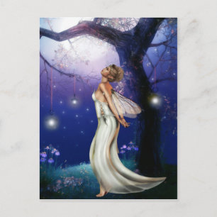 Tochter des Mondes Postkarte