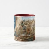 Tochter des persischen Kunstmugs vom Hofbasar Tasse (Zentrum)