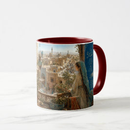 Tochter des persischen Kunstmugs vom Hofbasar Tasse