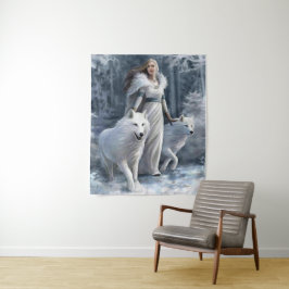 Tochter des Wolfs Wandteppich