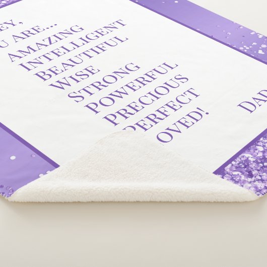 Tochter, die du amüsierst sherpadecke (3/4)