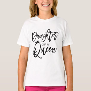 Tochter einer KÖNIGIN Moderne Schrift Trendige Anp T-Shirt