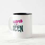 Tochter einer Königin Zweifarbige Tasse (Vorderseite Links)