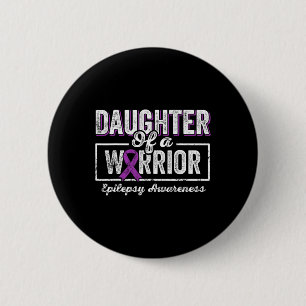 Tochter einer Lila Ribbon-Epilepsie Button