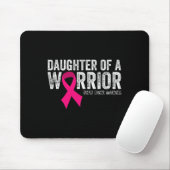 Töchter eines Brustkrebses eines Kriegers - Bewuss Mousepad (Mit Mouse)