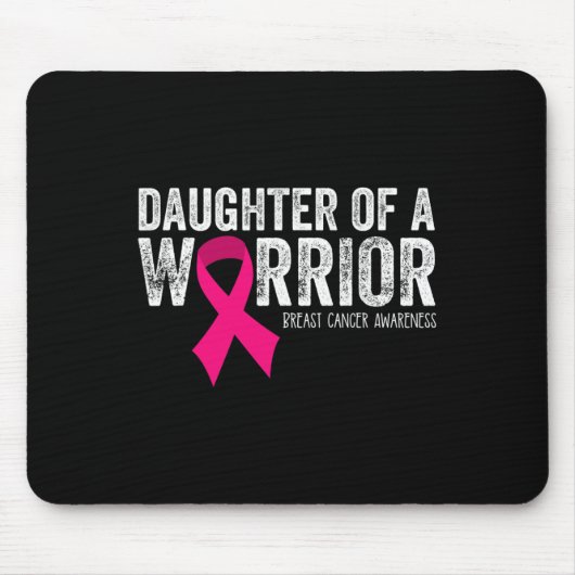 Töchter eines Brustkrebses eines Kriegers - Bewuss Mousepad (Vorne)