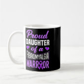 Tochter eines Fibromyalgie-Kriegers Kaffeetasse (Links)