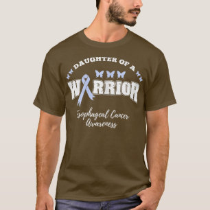 Tochter eines Kämpfers Speiseröhrenkrebs-Bewusstse T-Shirt