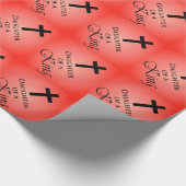Tochter eines Königs Geschenkpapier (Ecke)
