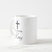 Tochter eines Königs Kaffeetasse (Vorderseite Links)