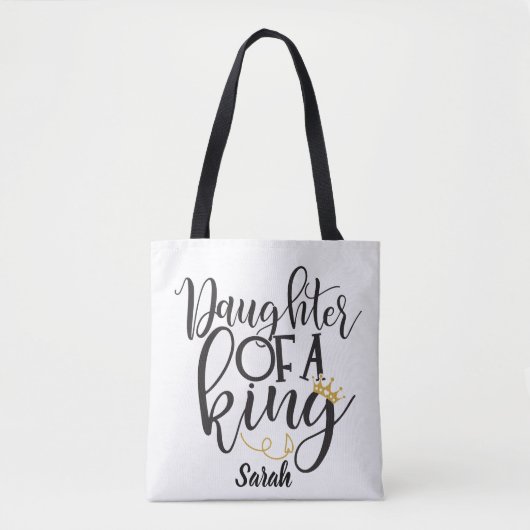 Tochter eines Königs  Tasche (Vorderseite)