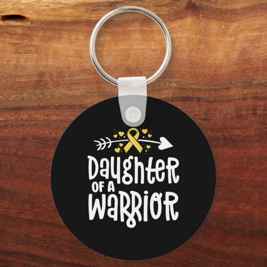 Tochter eines Kriegergeschenks Familie Krebs im Ki Schlüsselanhänger (Vorderseite)