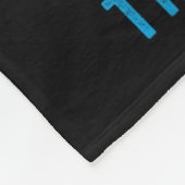 Tochter eines T1d-Krieger-Diabetes Typ 1 Fleecedecke (Ecke)