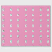 Tochter, Erste Kommune Silver Chalice Geschenkpapier (Flach)