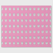 Tochter, Erste Kommune Silver Chalice Geschenkpapier (Flach)