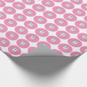 Tochter, Erste Kommune Silver Chalice Geschenkpapier (Ecke)