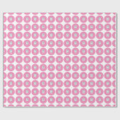 Tochter, Erste Kommune Silver Chalice Geschenkpapier (Flach)