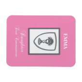 Tochter, Erste Kommune Silver Chalice Magnet (Horizontal)