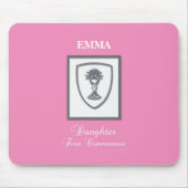 Tochter, Erste Kommune Silver Chalice Mousepad (Vorne)
