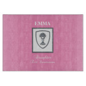 Tochter, Erste Kommune Silver Chalice Schneidebrett (Vorderseite)