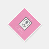 Tochter, Erste Kommune Silver Chalice Serviette (Ecke)