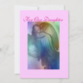 Tochter Feiertagskarte (Vorderseite)
