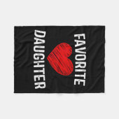 Tochter Fleecedecke (Vorderseite (Horizontal))