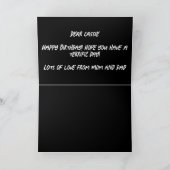 Töchter Foto Buchstaben Schwarz Einzigartiger Text Karte (Innenseite)