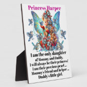 Tochter Fotoplatte (Seite)