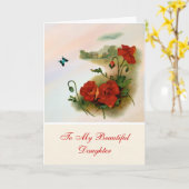 Tochter-Geburtstagskarte Karte (Gelbe Blume)