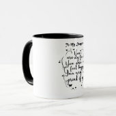Töchter Geschenk - Zu meiner Tochter Tasse (Vorderseite Links)