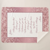 Tochter I Liebe Sherpadecke (Vorderseite (Horizontal))