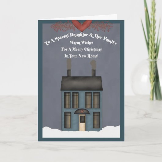 Tochter & ihre Familie, 1. Weihnachten in New Zuha (Vorderseite)