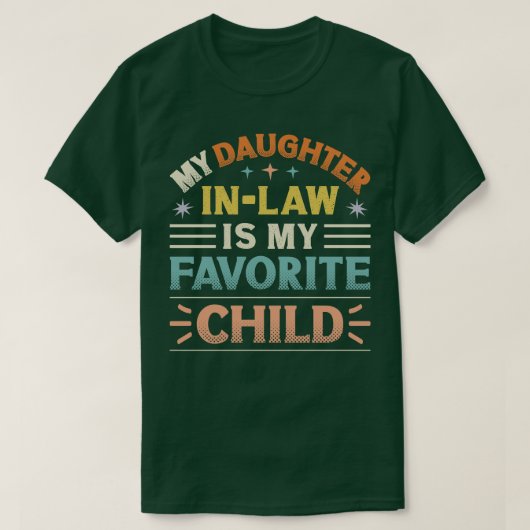 Tochter im Gesetz 35 T-Shirt (Design vorne)