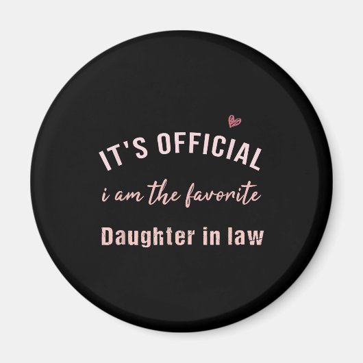 Tochter im Gesetz Geburtstag Weihnachten von Mama Magnet (Vorne)