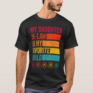 Tochter im Gesetz ist mein liebster Tag des Vaters T-Shirt